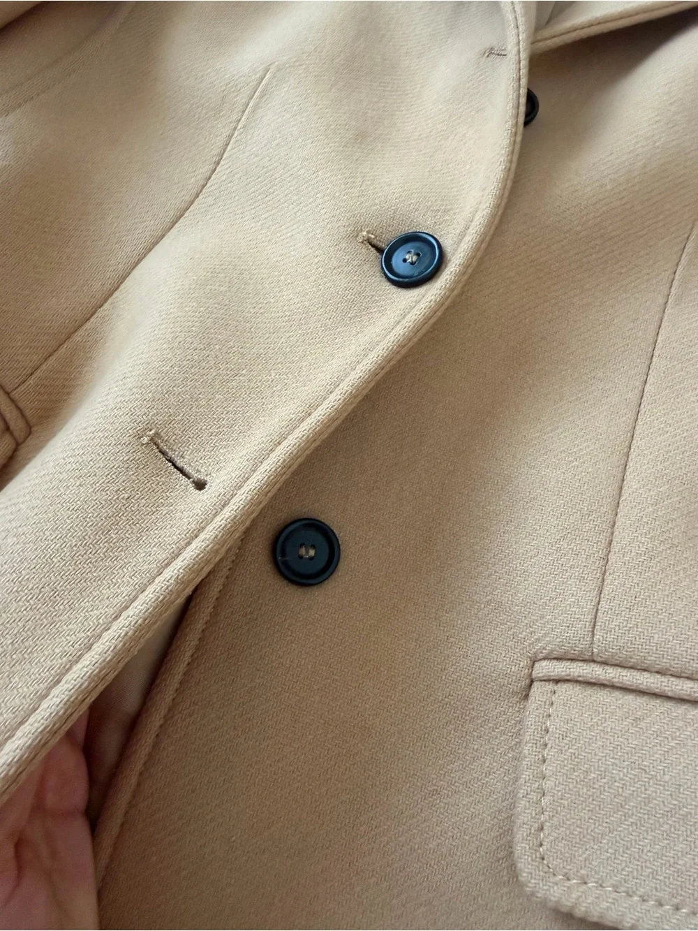 Zara Manteco Wool Coat